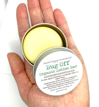Load image into Gallery viewer, Organic Bug Off Lotion Bar

