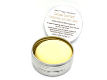 Load image into Gallery viewer, Zero Waste Organic Unscented Cacao Butter Solid Lotion Bar
